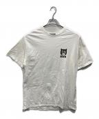 Hysteric Glamourヒステリックグラマー）の古着「HOTTER THAN HELL（ホッターザンヘル） Tシャツ」｜ホワイト