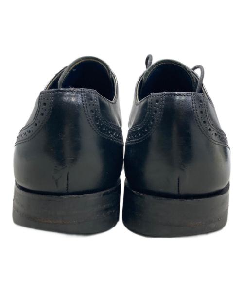 SHIPS（シップス）SHIPS (シップス) CHEANEY (チーニー) セミブローグシューズ ブラック サイズ:6　1/2の古着・服飾アイテム
