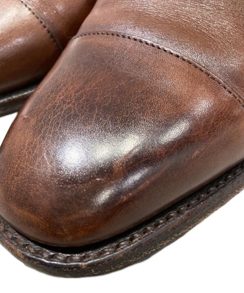 JOSEPH CHEANEY（ジョセフチーニー）Joseph Cheaney (ジョセフチーニー) EDIFICE (エディフィス) ストレートチップシューズ ブラウン サイズ:7の古着・服飾アイテム