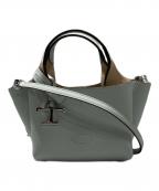TOD'Sトッズ）の古着「APA 2 MANICI MICRO TRAC LOGO」｜ブルー