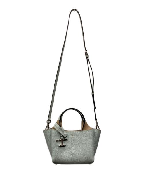 TOD'S（トッズ）TOD'S (トッズ) APA 2 MANICI MICRO TRAC LOGO ブルーの古着・服飾アイテム