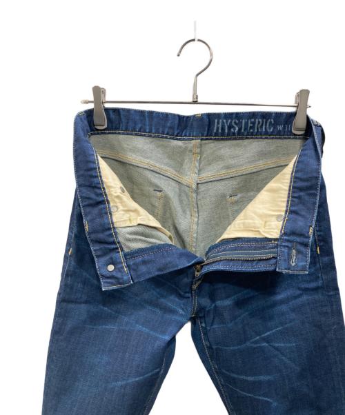 Hysteric Glamour（ヒステリックグラマー）Hysteric Glamour (ヒステリックグラマー) スリムデニムパンツ ネイビー サイズ:31inchの古着・服飾アイテム
