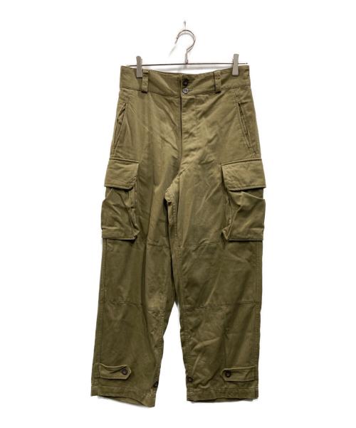 ALIER AIZENAY（アリエル・アイゼネ）ALIER AIZENAY (アリエル・アイゼネ) M-47後期レプリカカーゴパンツ カーキ サイズ:W2×L1の古着・服飾アイテム