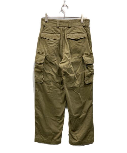 ALIER AIZENAY（アリエル・アイゼネ）ALIER AIZENAY (アリエル・アイゼネ) M-47後期レプリカカーゴパンツ カーキ サイズ:W2×L1の古着・服飾アイテム