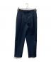 theory（セオリー）の古着「Wool Hopsack Taperd Pant」｜ネイビー