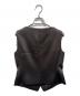 theory (セオリー) Base Satin Boat Neck Vest カーキ サイズ:2：4000円