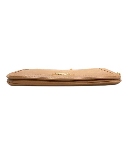 TORY BURCH（トリーバーチ）TORY BURCH (トリーバーチ) アマンダチェーンショルダーバッグ ブラウンの古着・服飾アイテム