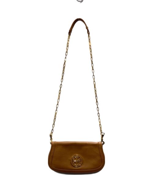 TORY BURCH（トリーバーチ）TORY BURCH (トリーバーチ) アマンダチェーンショルダーバッグ ブラウンの古着・服飾アイテム