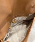 中古・古着 TORY BURCH (トリーバーチ) アマンダチェーンショルダーバッグ ブラウン：7000円