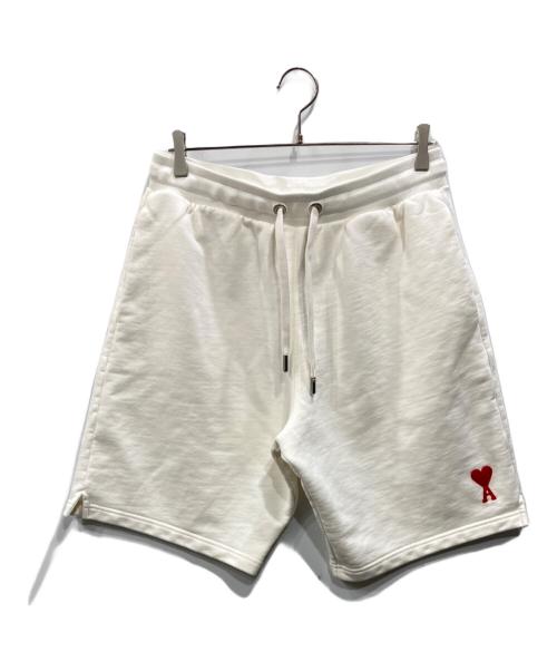 AMI Alexandre Mattiussi（アミアレクサンドルマテュッシ）AMI Alexandre Mattiussi (アミアレクサンドルマテュッシ) AMI DE COEUR Short Pants ホワイト サイズ:Mの古着・服飾アイテム