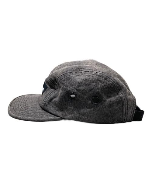 SUPREME（シュプリーム）Supreme (シュプリーム) washed canvas camp cap ブラックの古着・服飾アイテム