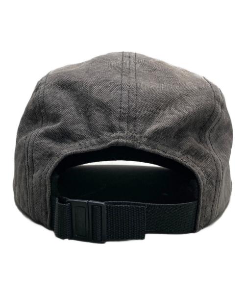 SUPREME（シュプリーム）Supreme (シュプリーム) washed canvas camp cap ブラックの古着・服飾アイテム