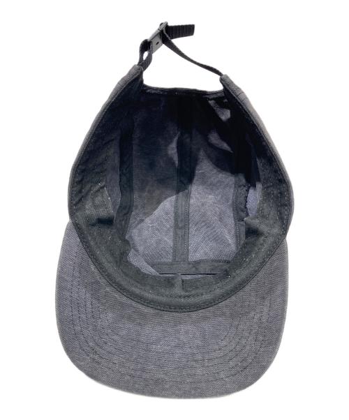 SUPREME（シュプリーム）Supreme (シュプリーム) washed canvas camp cap ブラックの古着・服飾アイテム