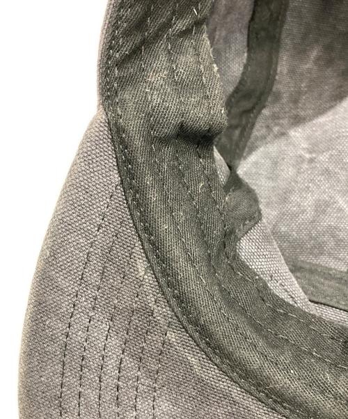 SUPREME（シュプリーム）Supreme (シュプリーム) washed canvas camp cap ブラックの古着・服飾アイテム