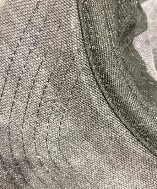 SUPREME（シュプリーム）Supreme (シュプリーム) washed canvas camp cap ブラックの古着・服飾アイテム