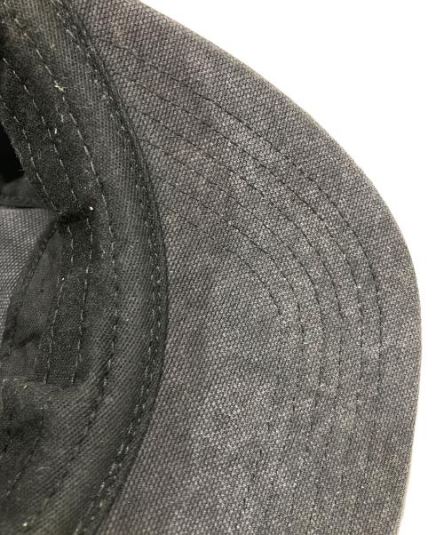 SUPREME（シュプリーム）Supreme (シュプリーム) washed canvas camp cap ブラックの古着・服飾アイテム