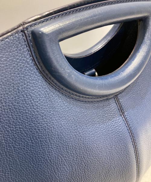 J&M DAVIDSON（ジェイ＆エム デヴィッドソン）J&M DAVIDSON (ジェイ＆エム デヴィッドソン) マーケットトート ブルーの古着・服飾アイテム
