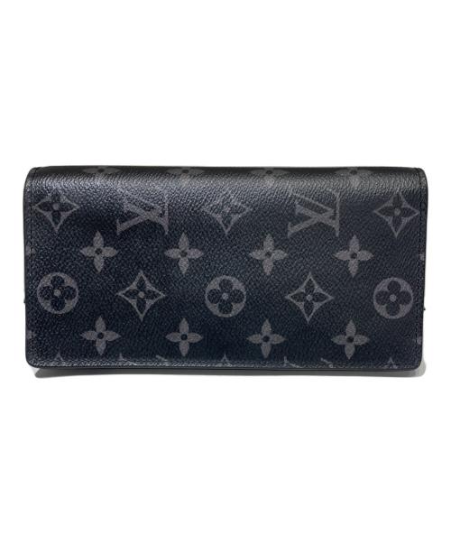 LOUIS VUITTON（ルイ ヴィトン）LOUIS VUITTON (ルイ ヴィトン) 長財布 ブラックの古着・服飾アイテム