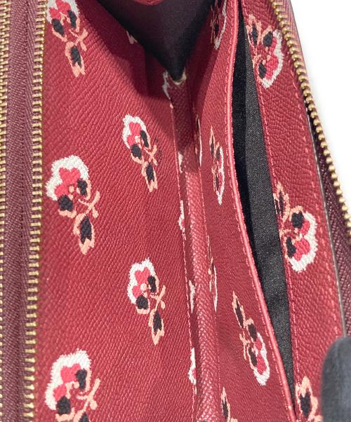 COACH（コーチ）COACH (コーチ) 長財布 メタリックレッドの古着・服飾アイテム