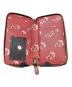 中古・古着 COACH (コーチ) 長財布 メタリックレッド：5000円