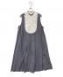 45R（フォーティファイブ・アール）の古着「ラッセルストライプNO SLEEVE DRESS」｜インディゴ