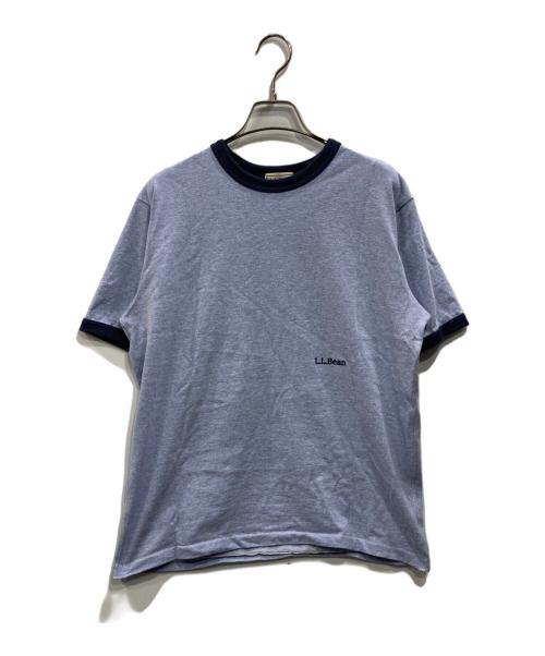L.L.Bean（エルエルビーン）L.L.Bean (エルエルビーン) モリルショートスリーブリンガーTee ブルー サイズ:Mの古着・服飾アイテム