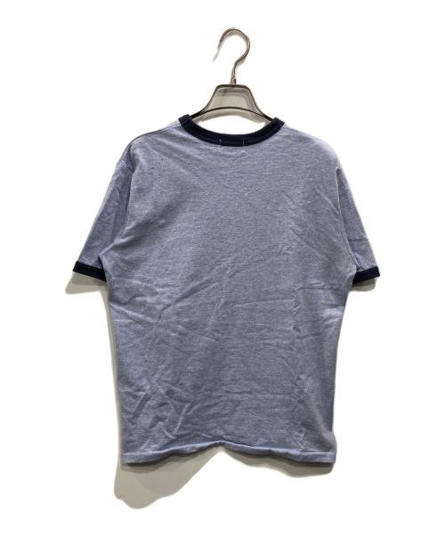 L.L.Bean（エルエルビーン）L.L.Bean (エルエルビーン) モリルショートスリーブリンガーTee ブルー サイズ:Mの古着・服飾アイテム