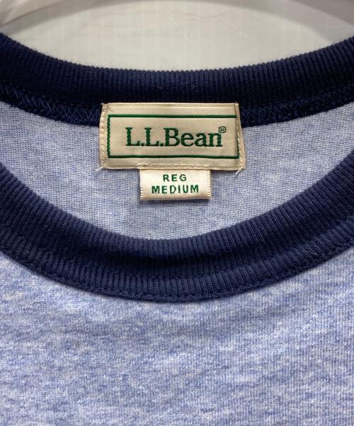 L.L.Bean（エルエルビーン）L.L.Bean (エルエルビーン) モリルショートスリーブリンガーTee ブルー サイズ:Mの古着・服飾アイテム