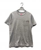 SUPREMEシュプリーム）の古着「ポケットTシャツ」｜グレー