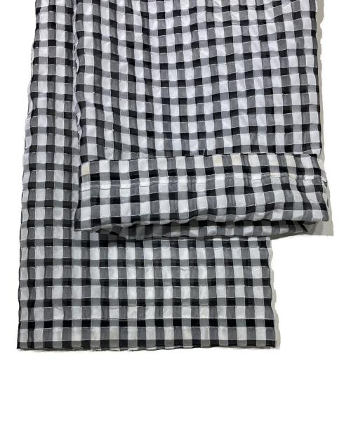 SPECCHIO（スペッチオ）SPECCHIO (スペッチオ) トレンチコート ホワイト×ブラック サイズ:40の古着・服飾アイテム