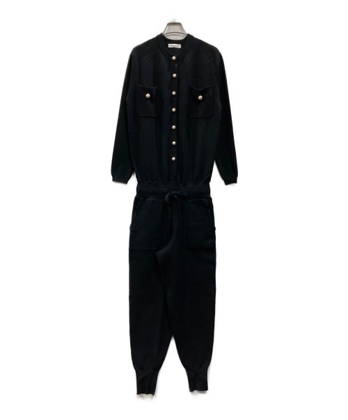 MADISON BLUE（マディソンブルー）MADISON BLUE (マディソンブルー) JUMPSUITS ブラック サイズ:01の古着・服飾アイテム