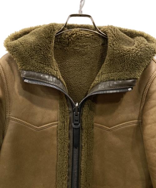 COACH（コーチ）COACH (コーチ) リバーシブルムートンコート ブラウン サイズ:不明の古着・服飾アイテム