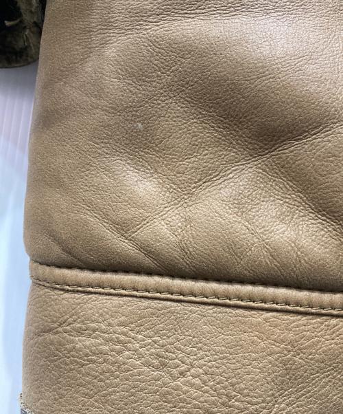 COACH（コーチ）COACH (コーチ) リバーシブルムートンコート ブラウン サイズ:不明の古着・服飾アイテム
