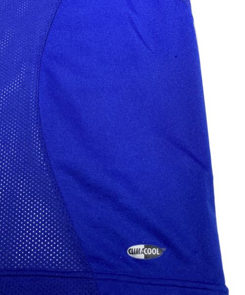 adidas（アディダス）adidas (アディダス) ゲームシャツ ブルー サイズ:Sの古着・服飾アイテム
