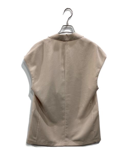 Spick and Span（スピック＆スパン）Spick and Span (スピック＆スパン) ハイツイストドライクロスベスト ベージュ サイズ:SIZE 36の古着・服飾アイテム