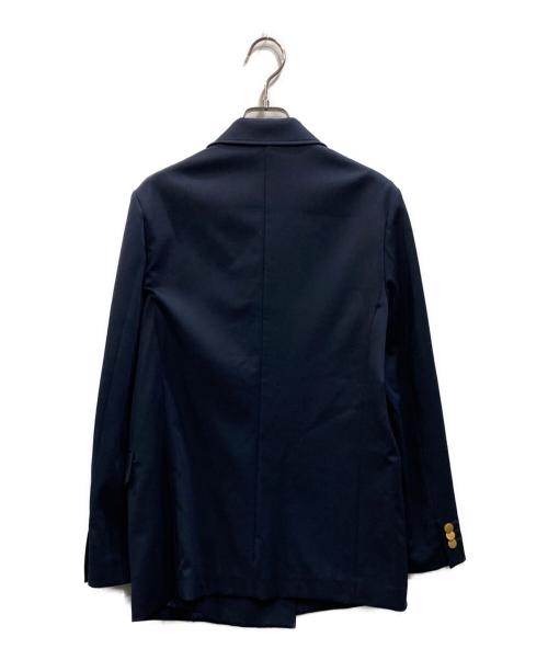 Spick and Span（スピック＆スパン）Spick and Span (スピック＆スパン) ドライツイルダブルブレストジャケット ネイビー サイズ:36の古着・服飾アイテム