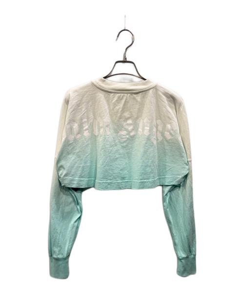 Palm Angels（パーム エンジェルス）Palm Angels (パーム エンジェルス) グラデーションカットソー ホワイト×ブルー サイズ:Sの古着・服飾アイテム
