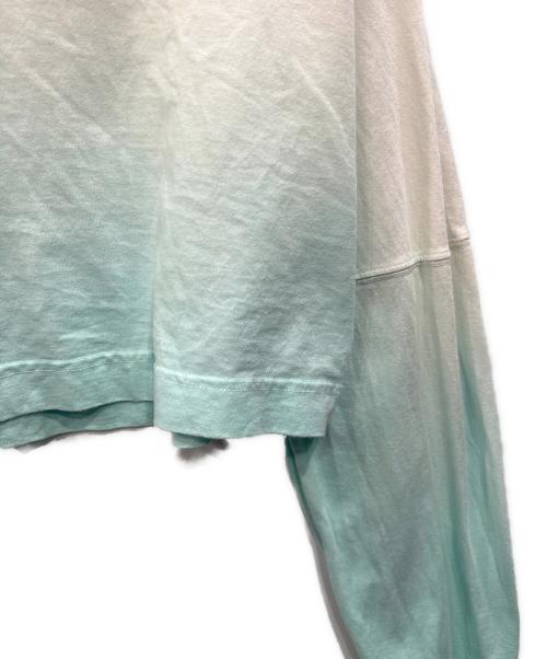 Palm Angels（パーム エンジェルス）Palm Angels (パーム エンジェルス) グラデーションカットソー ホワイト×ブルー サイズ:Sの古着・服飾アイテム
