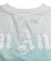 中古・古着 Palm Angels (パーム エンジェルス) グラデーションカットソー ホワイト×ブルー サイズ:S：4000円
