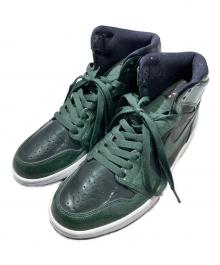 NIKE（ナイキ）の古着「AIR JORDAN 1 RETRO HIGH」｜グリーン