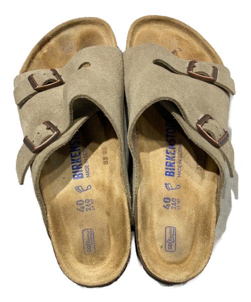 BIRKENSTOCK（ビルケンシュトック）BIRKENSTOCK (ビルケンシュトック) サンダル ベージュ サイズ:40の古着・服飾アイテム