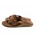 ISLAND SLIPPER (アイランドスリッパ) レザーサンダル ブラウン サイズ:SIZE 9：8000円