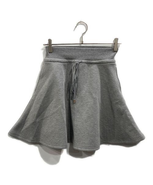 Snidel（スナイデル）Snidel (スナイデル) スウェットミニセットアップ グレー サイズ:ONESIZEの古着・服飾アイテム