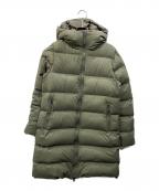 THE NORTH FACEザ ノース フェイス）の古着「ウインドストッパーダウンシェルコート」｜カーキ