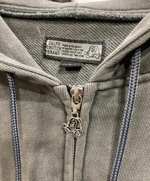 GALFY（ガルフィー）GALFY (ガルフィー) GALIFORNIAジップパーカー グレー サイズ:XLの古着・服飾アイテム