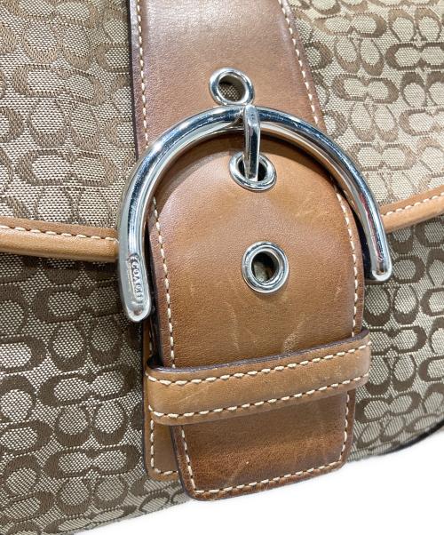 COACH（コーチ）COACH (コーチ) ハンドバッグ ブラウンの古着・服飾アイテム