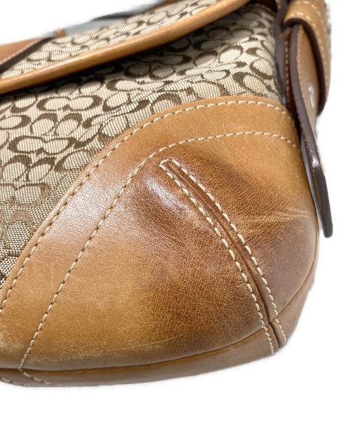 COACH（コーチ）COACH (コーチ) ハンドバッグ ブラウンの古着・服飾アイテム
