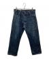 YAMANE（ヤマネ）の古着「カモメペイントデニムパンツ」｜インディゴ