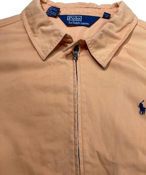 POLO RALPH LAUREN（ポロ・ラルフローレン）POLO RALPH LAUREN (ポロ・ラルフローレン) ジップジャケット オレンジ サイズ:Lの古着・服飾アイテム