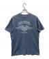 HARLEY-DAVIDSON (ハーレーダビッドソン) プリントTシャツ ブルー サイズ:L：4000円